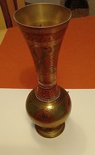 Indische vase 24xm hoch - ca.,