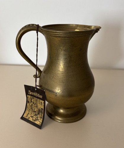Messing vase kanne krug - messing,