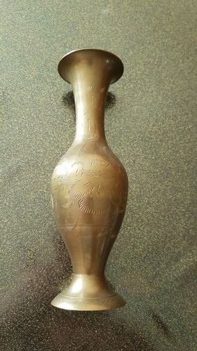 Alte blumenvase aus messing - alte,