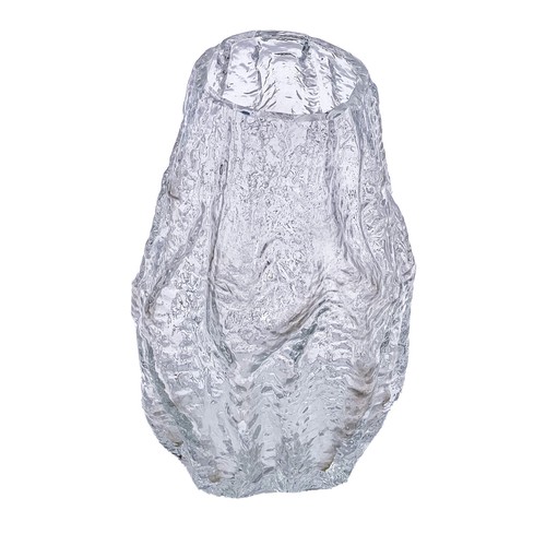 Vintage eisglas vase - vintage,