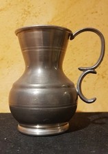 Filigrane Henkel-Zinnvase 9cm