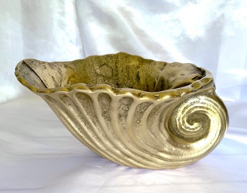 Messing massive muschelform - messing,