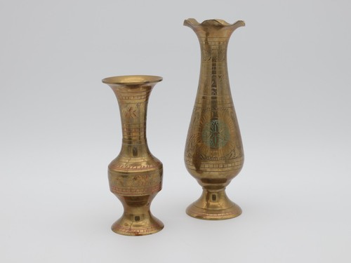 Messingvasen indien vintage - indien,