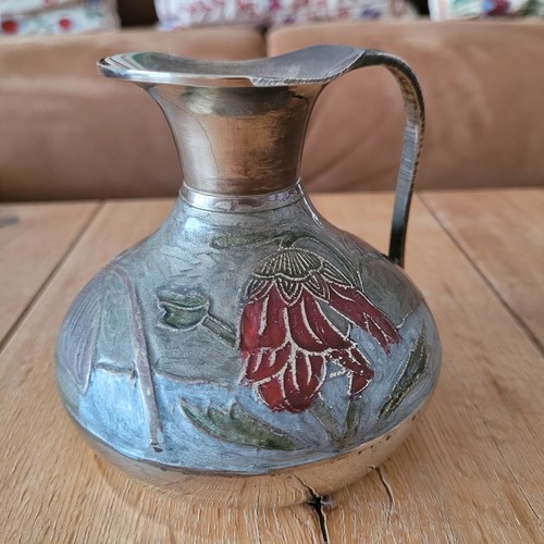 Boho style messing vase - boho,