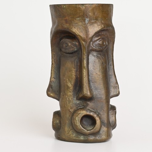 Bronze vasen skulptur - vasen,