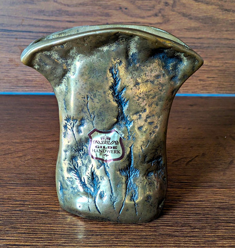 Kleine messing vase von - messing,