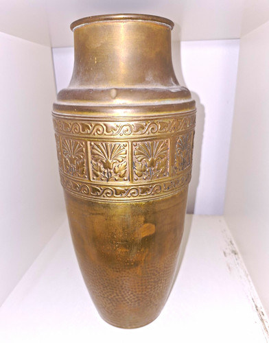 Messing vase goldfarben mit - messing,