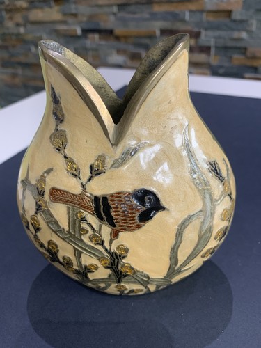 Vintage messingvase mit - ,
