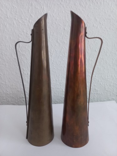 Kupfer vase vintage - kupfer, gerader