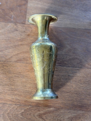 Kleine messingvase goldfarben - kleine,