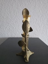 Jugendstil Vase aus Messing