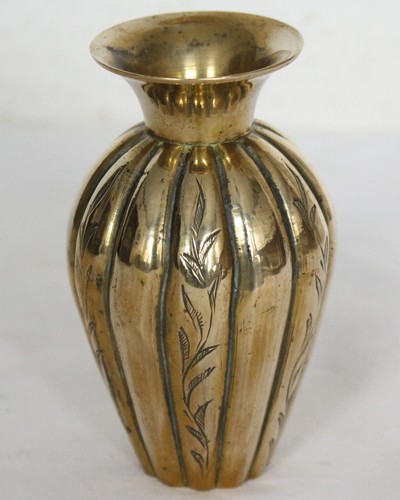Dekorative kleine messing vase - dekorative, messing-vase