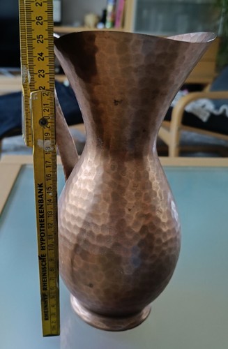 Zint kupferkanne kupfervase - zint, kupferkanne,
