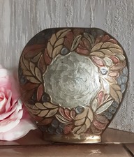 Antike Messingvase 40erJahre 