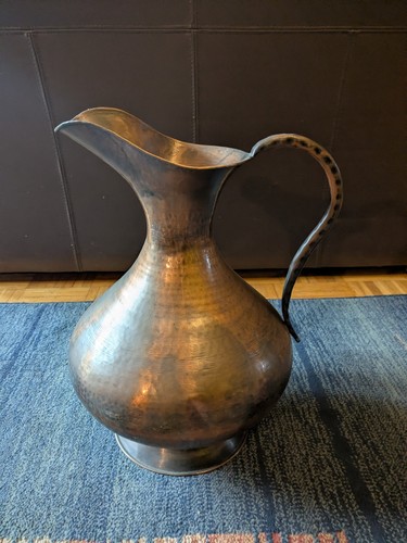 Vintage kupfer vase krug - vintage,