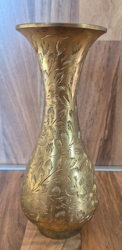 Messingvase vintage - messingvase,,