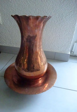 große KUPFERVASE S. V. W. +