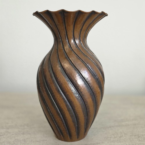 Egidio casagrande kupfervase - egidio,
