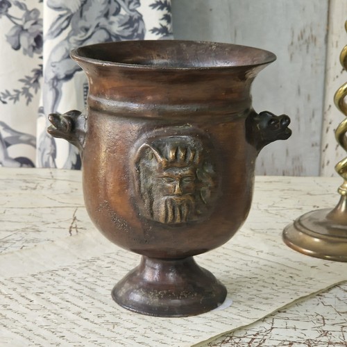 Bronze kratervase - bronze,