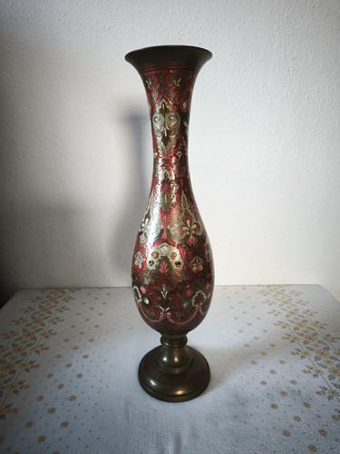 Messingvase indisch - 55,