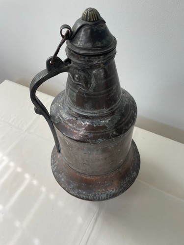 Antike bodenvase kupfer - antike,