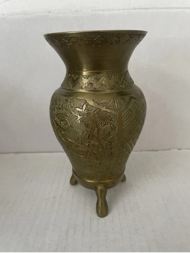 Messing vase mit - messing,