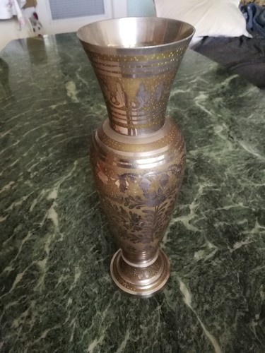 Vase metall orientalische - vase,