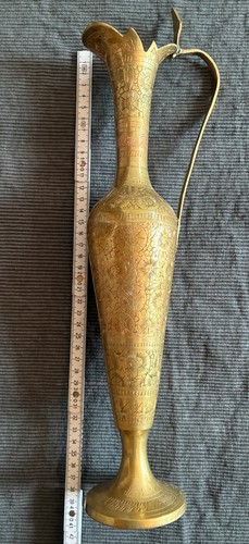 Indische messing vase - indische, /