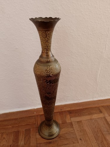 Große messingvase - große,