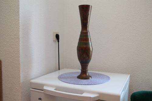 Messing vase alt - vase,