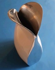 Vase Chrom Emailliert Art Deco