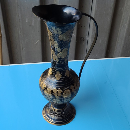 Vintage messingvase - vintage, /