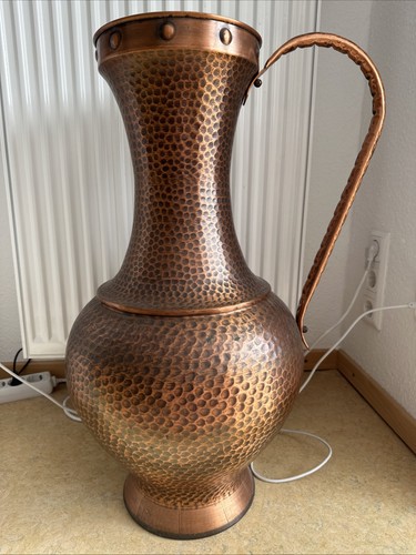 Bodenvase kupfer 72cm - 72cm, hoch