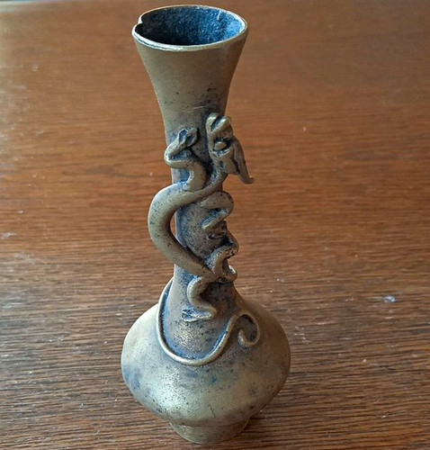 Kleine antike bronze china - antike, im