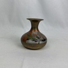 Vintage Cloisonné Messing