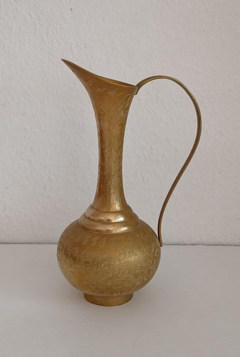 Messingvase vase mit henkel - messingvase,