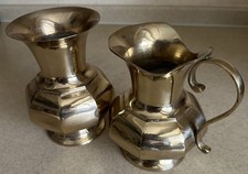 Messing  Vase  Krug 2 Stück