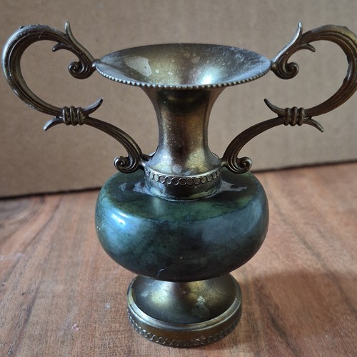 Messingvase mit zwei griffen - mit,
