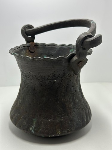 Alte blumenvase kupfer metal - blumenvase,